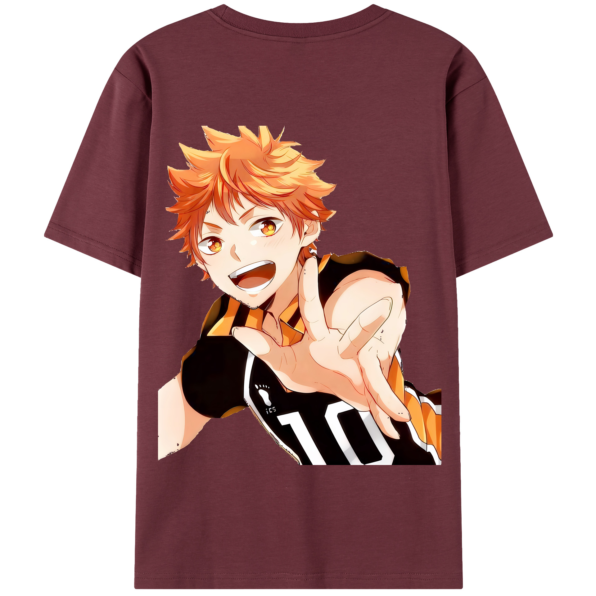 （画像用） ハイキュー!! Haikyu!! 綿100％半袖Tシャツ（背面プリント）